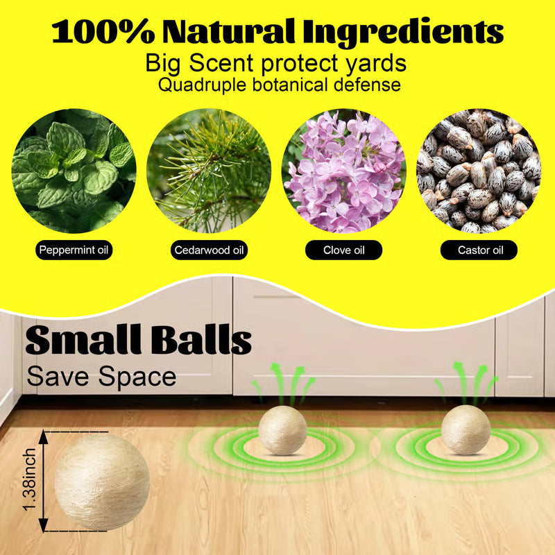 Kitflix Natural Rodent & Mice Repellent Balls Buy 1 get 1 free