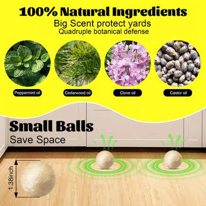 Kitflix Natural Rodent & Mice Repellent Balls Buy 1 get 1 free