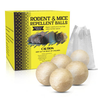 Kitflix Natural Rodent & Mice Repellent Balls Buy 1 get 1 free