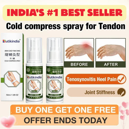 Fast Acting Tenosynovitis & Heel Pain Spray – Joint, Muscle & Finger Relief | BUY 1 GET 1 FREE Offer