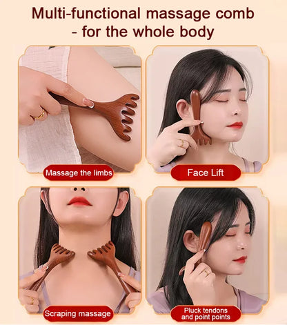High Quality Sandalwood Meridian Massager | Buy 1 Get 1 Free