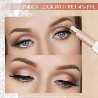 6 Pcs Instant Glow 2-in-1 Eyeshadow Stick, Perfect Makeup