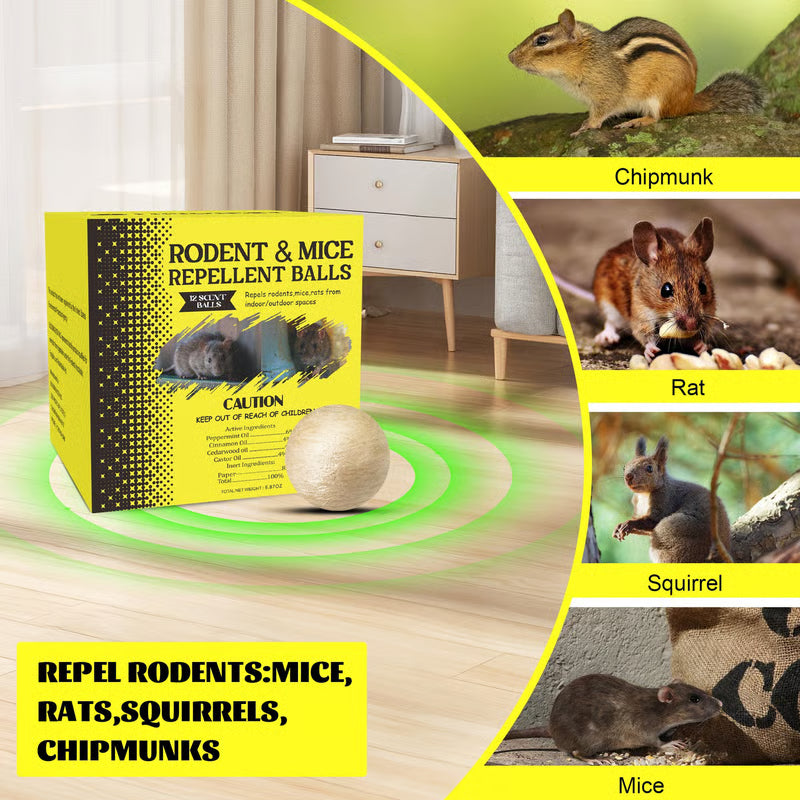Kitflix Natural Rodent & Mice Repellent Balls Buy 1 get 1 free