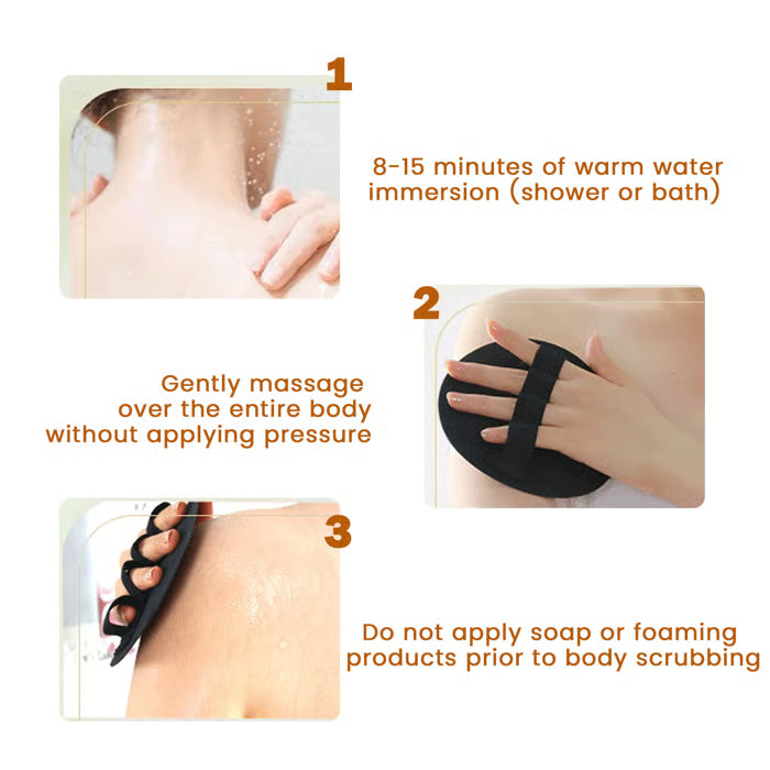 4-in-1 Exfoliating Scrubber Set | Reveal Silky Smooth Skin In Every Shower (Pack of 2)