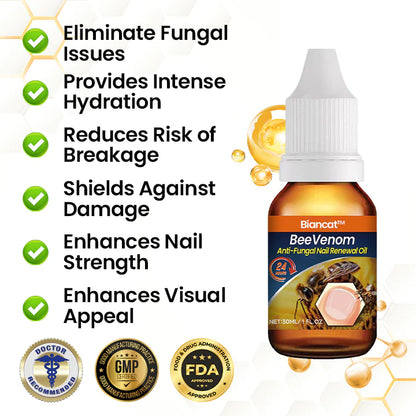 Antifungal Nail Revitalizing Oil with Bee Venom