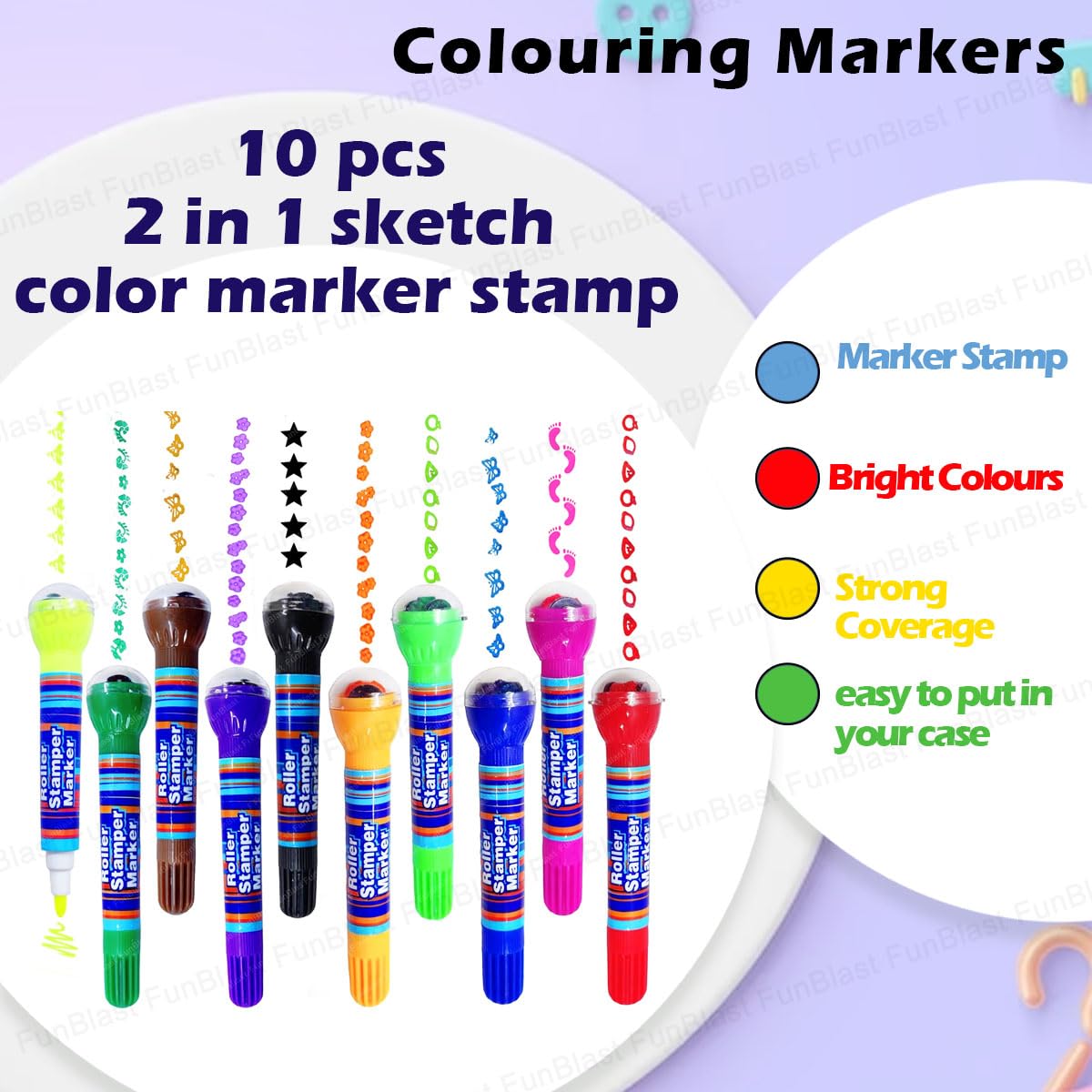 ColorTrail™ Magic Pattern Pens