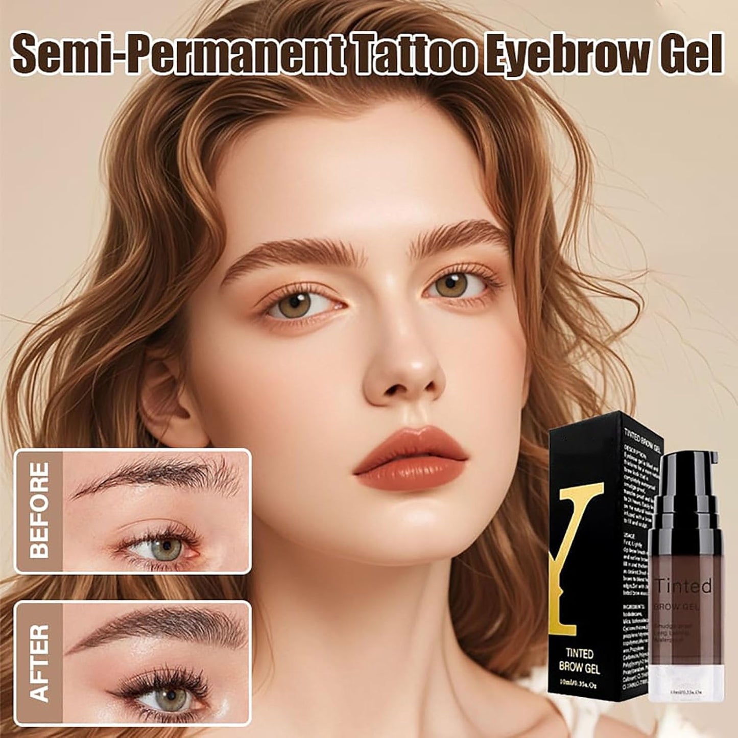 Kitflix™  Longwear Waterproof Tinted Brow Gel