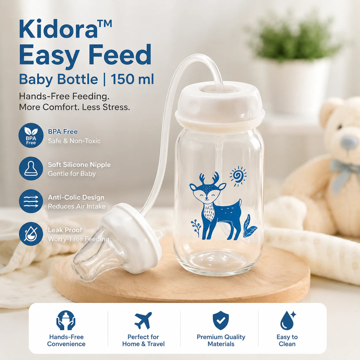 Easy Baby Feeding Bottle