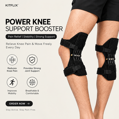 Kitflix™ KneeFlex Pro | Advanced Knee Support & Stability Brace (1 Pair)