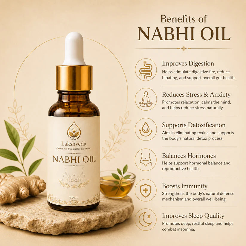 Lakshveda | Balanced Belly Button Oil