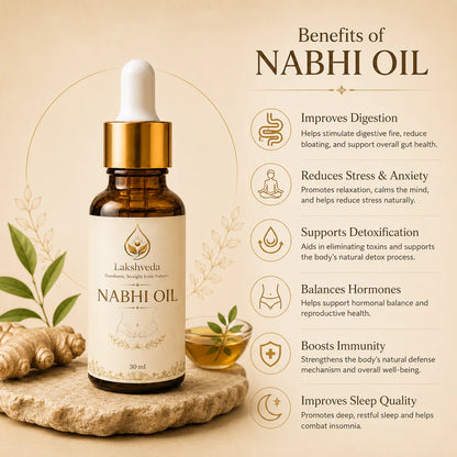 Lakshveda | Balanced Belly Button Oil