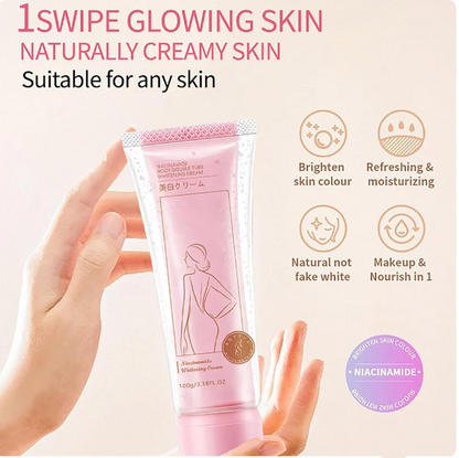 Niacinamide Body Double Tube Whitening Cream 100grams