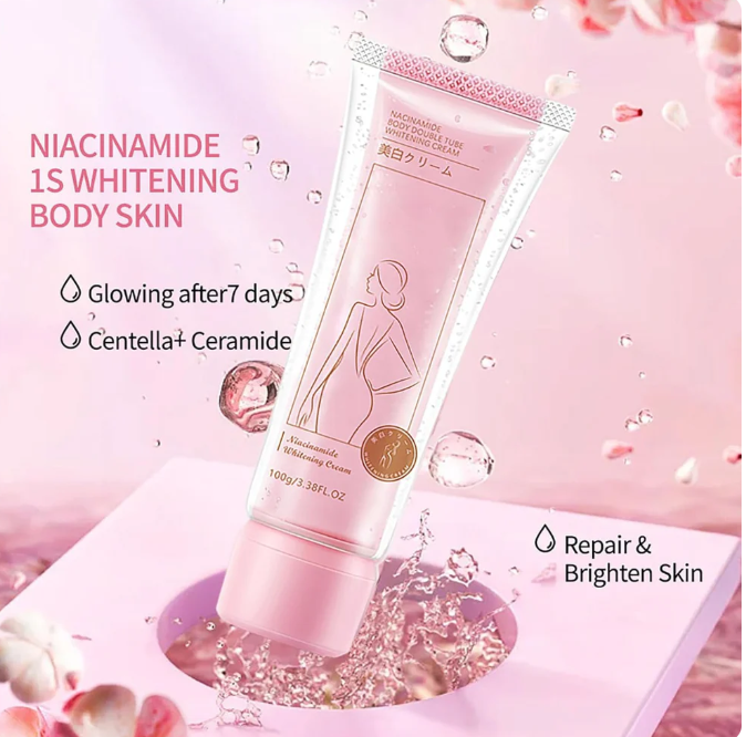Niacinamide Body Double Tube Whitening Cream 100grams