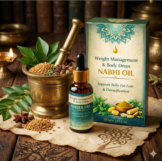 Weight Management and Body Detox Nabhi Oil Pack of 2