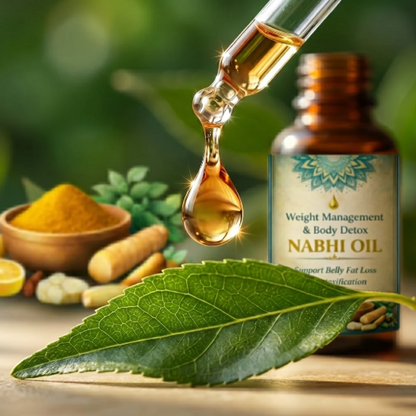 Weight Management and Body Detox Nabhi Oil Pack of 2