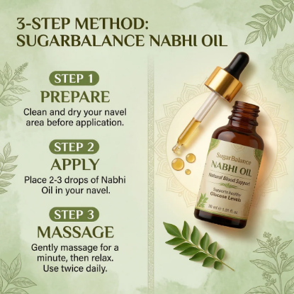 SugarBalance Nabhi Oil Pack of 2