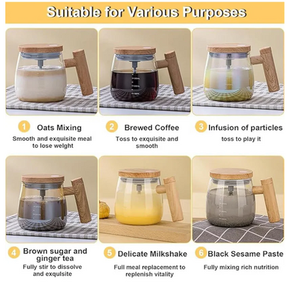 Self Stirring Recharchable Mug.