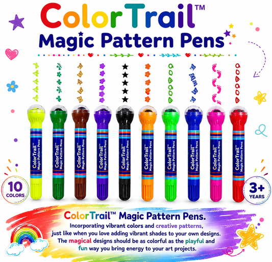 ColorTrail™ Magic Pattern Pens