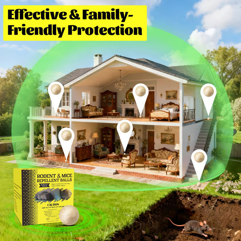 Kitflix Natural Rodent & Mice Repellent Balls Buy 1 get 1 free