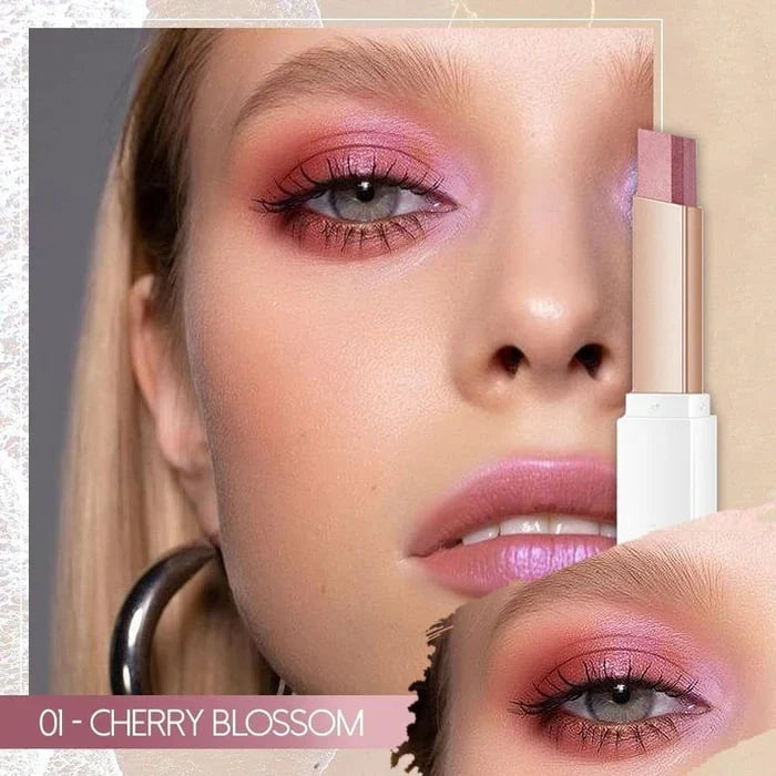 6 Pcs Instant Glow 2-in-1 Eyeshadow Stick, Perfect Makeup