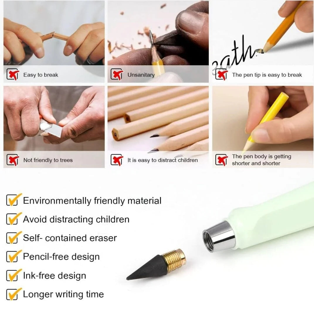 Inkless Pencils (Pack Of 12 pcs)