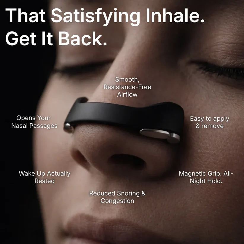 Kitflix AirRest™ – Magnetic Nasal Strip Starter Kit