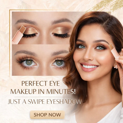 6 Pcs Instant Glow 2-in-1 Eyeshadow Stick, Perfect Makeup
