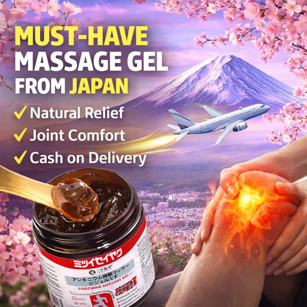 QuickRelief™ - Japanese Instant Pain Relief Soothing Massage Gel